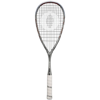 OLIVER Squashschläger Apex 5.0 Champion Edition (125g/ausgewogen) silber - besaitet -